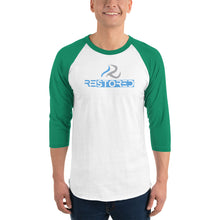 Load image into Gallery viewer, 3/4 sleeve raglan shirt