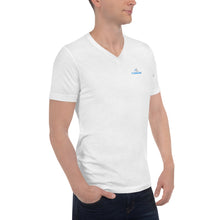 Load image into Gallery viewer, Unisex Short Sleeve V-Neck T-Shirt